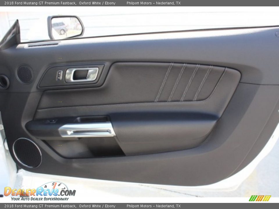 2018 Ford Mustang GT Premium Fastback Oxford White / Ebony Photo #26