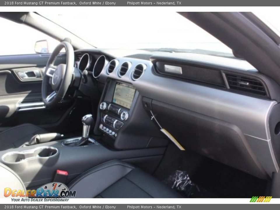 2018 Ford Mustang GT Premium Fastback Oxford White / Ebony Photo #27