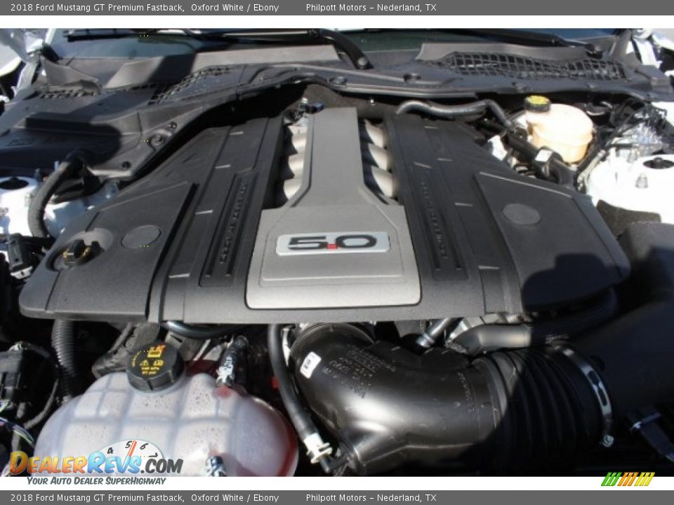 2018 Ford Mustang GT Premium Fastback Oxford White / Ebony Photo #30
