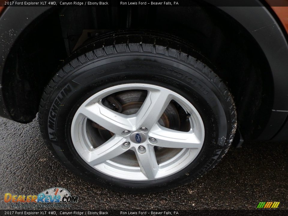 2017 Ford Explorer XLT 4WD Canyon Ridge / Ebony Black Photo #2