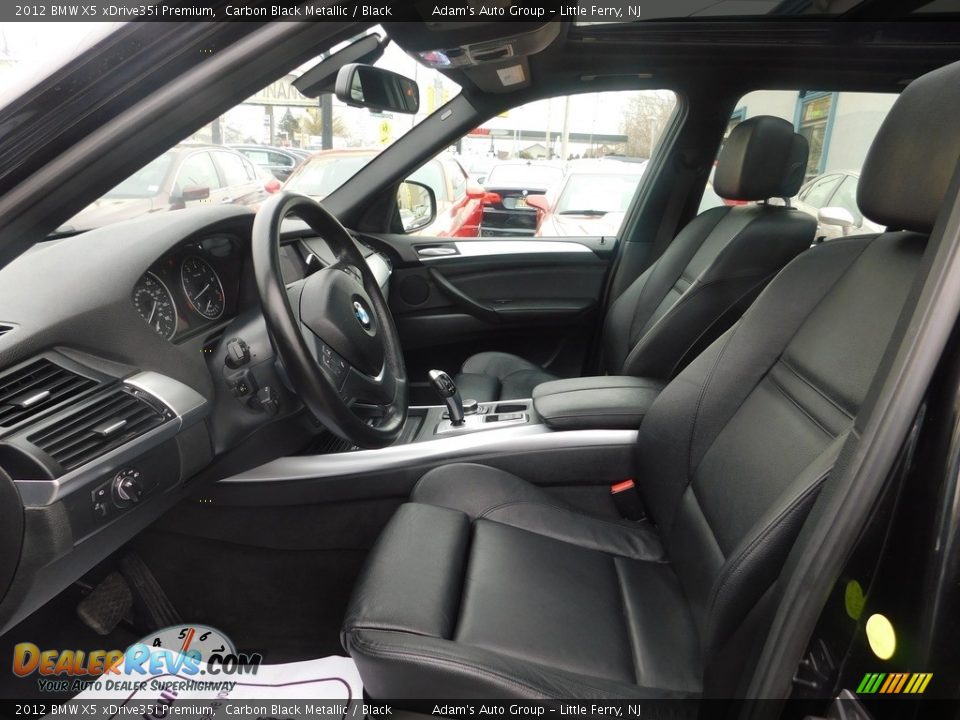 2012 BMW X5 xDrive35i Premium Carbon Black Metallic / Black Photo #12