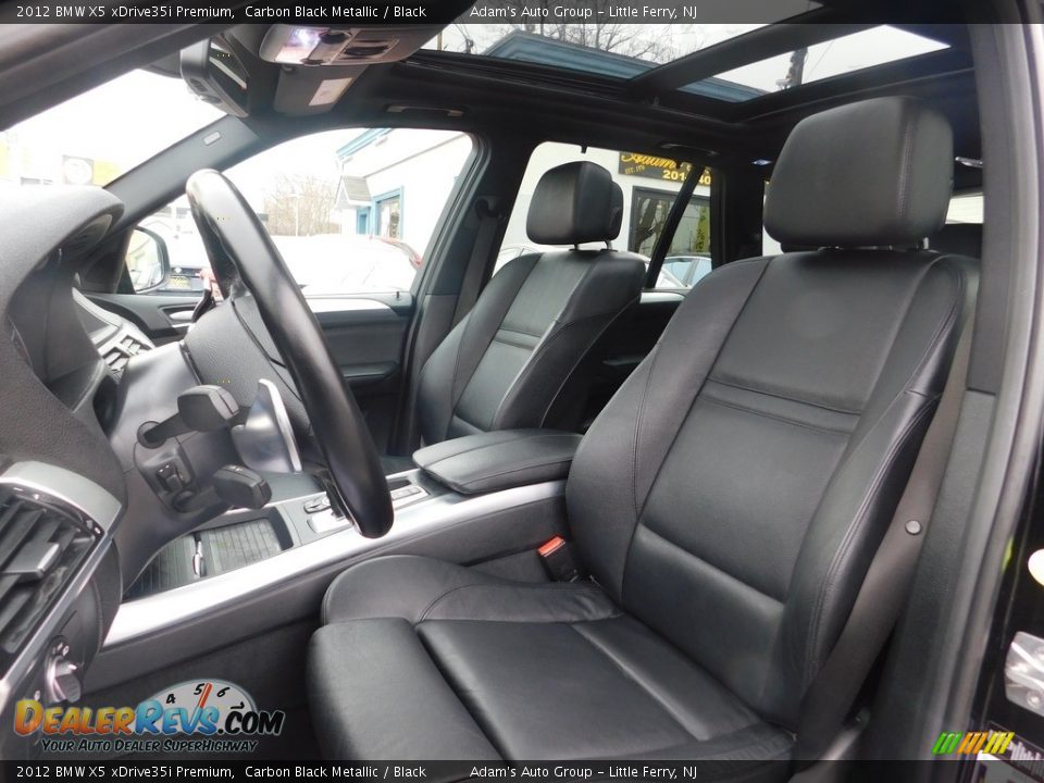 2012 BMW X5 xDrive35i Premium Carbon Black Metallic / Black Photo #13