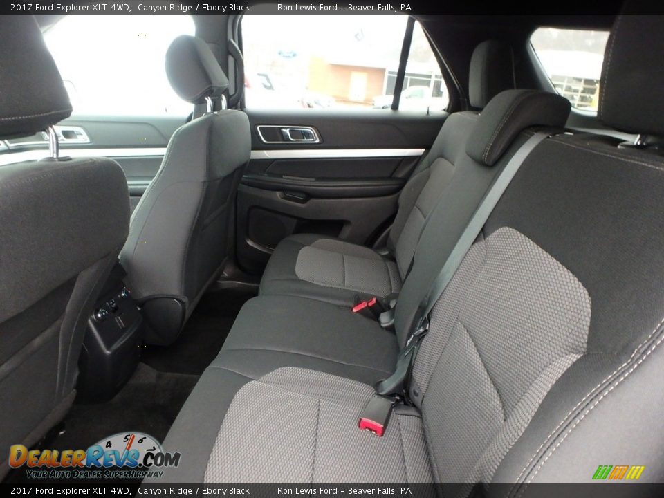 2017 Ford Explorer XLT 4WD Canyon Ridge / Ebony Black Photo #12