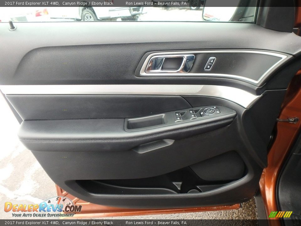 2017 Ford Explorer XLT 4WD Canyon Ridge / Ebony Black Photo #15