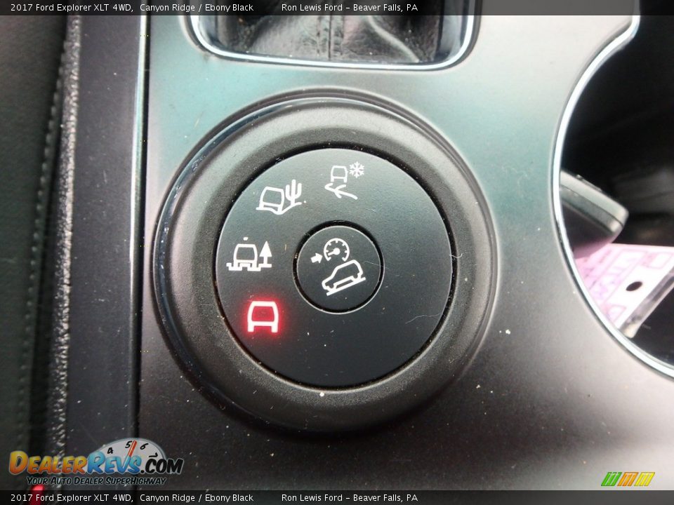 2017 Ford Explorer XLT 4WD Canyon Ridge / Ebony Black Photo #18