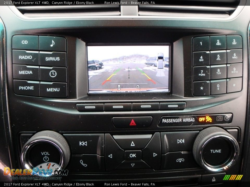 2017 Ford Explorer XLT 4WD Canyon Ridge / Ebony Black Photo #19