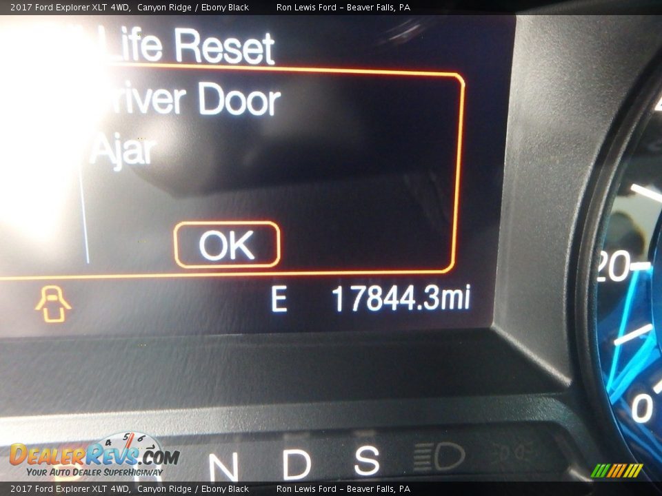 2017 Ford Explorer XLT 4WD Canyon Ridge / Ebony Black Photo #20