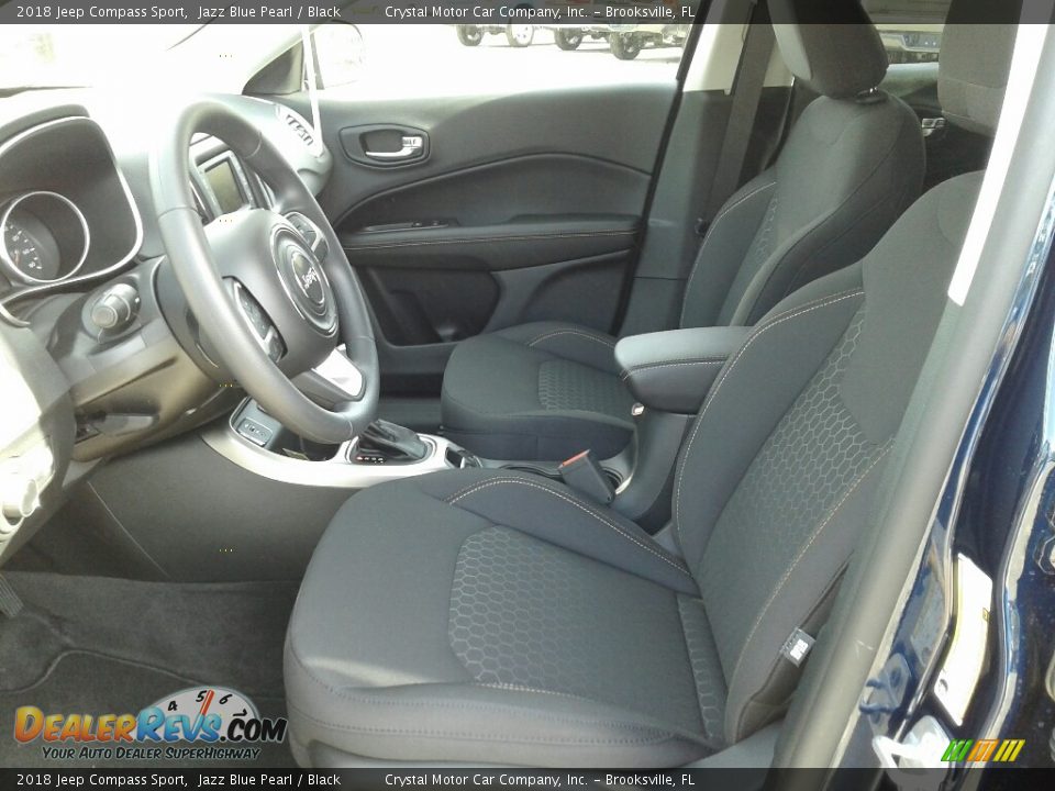 2018 Jeep Compass Sport Jazz Blue Pearl / Black Photo #9
