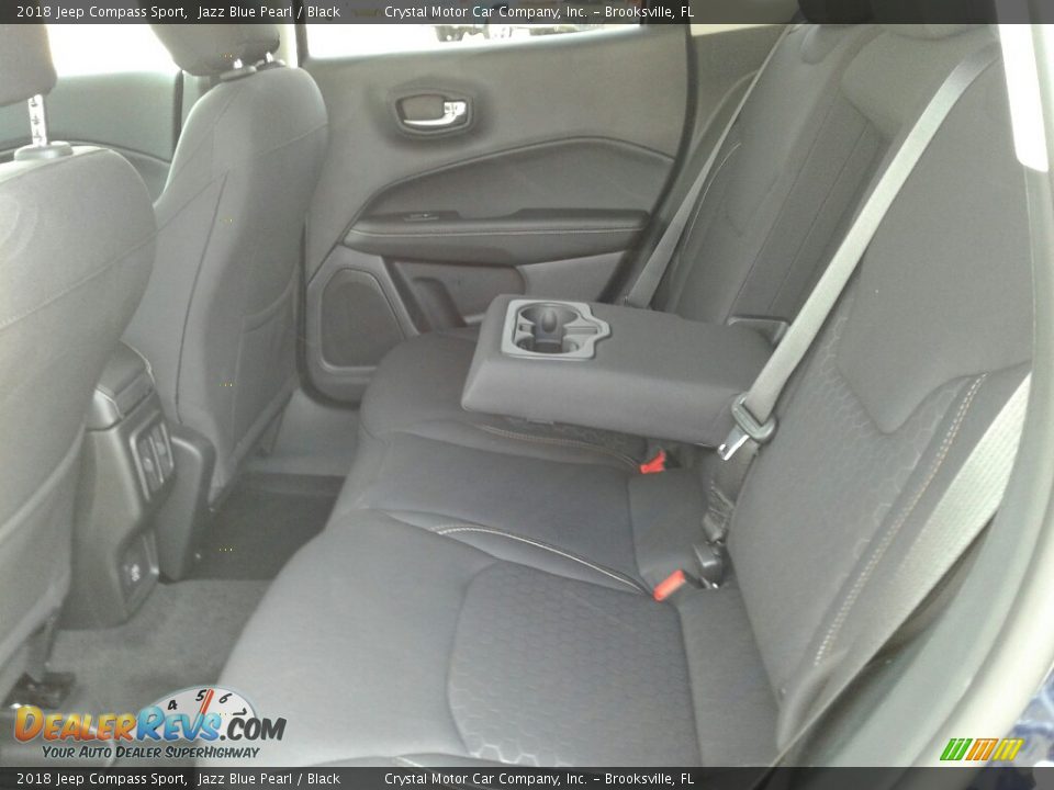 2018 Jeep Compass Sport Jazz Blue Pearl / Black Photo #10