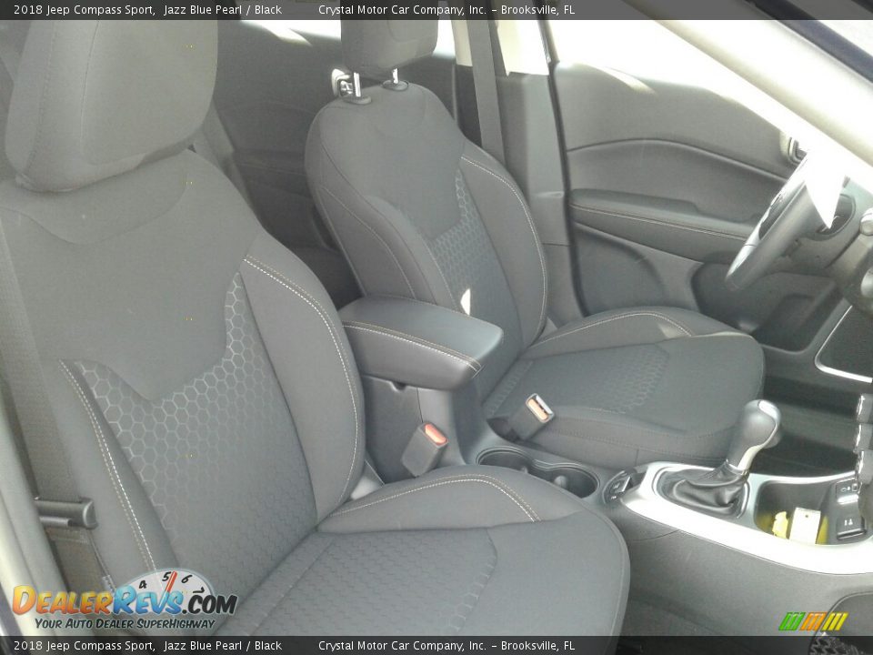 2018 Jeep Compass Sport Jazz Blue Pearl / Black Photo #12