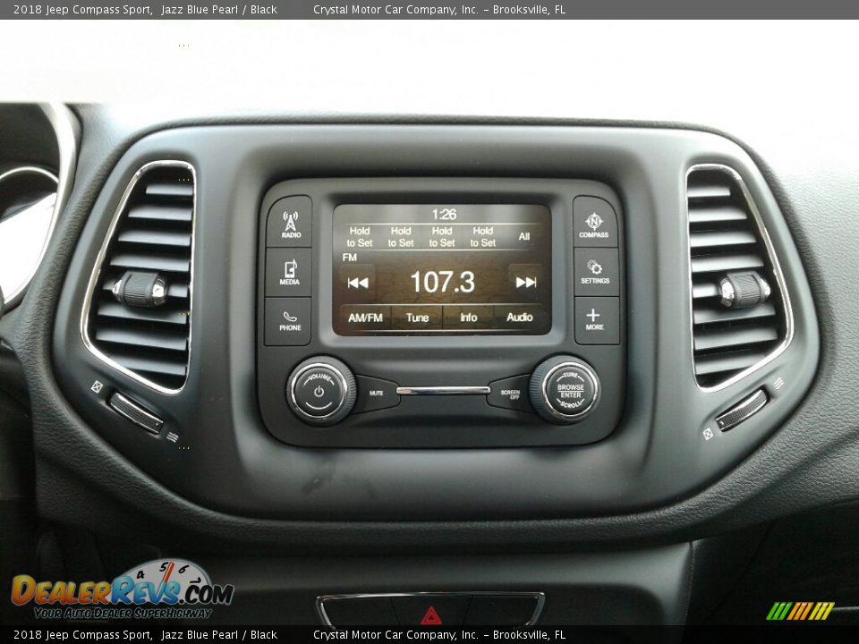 2018 Jeep Compass Sport Jazz Blue Pearl / Black Photo #15