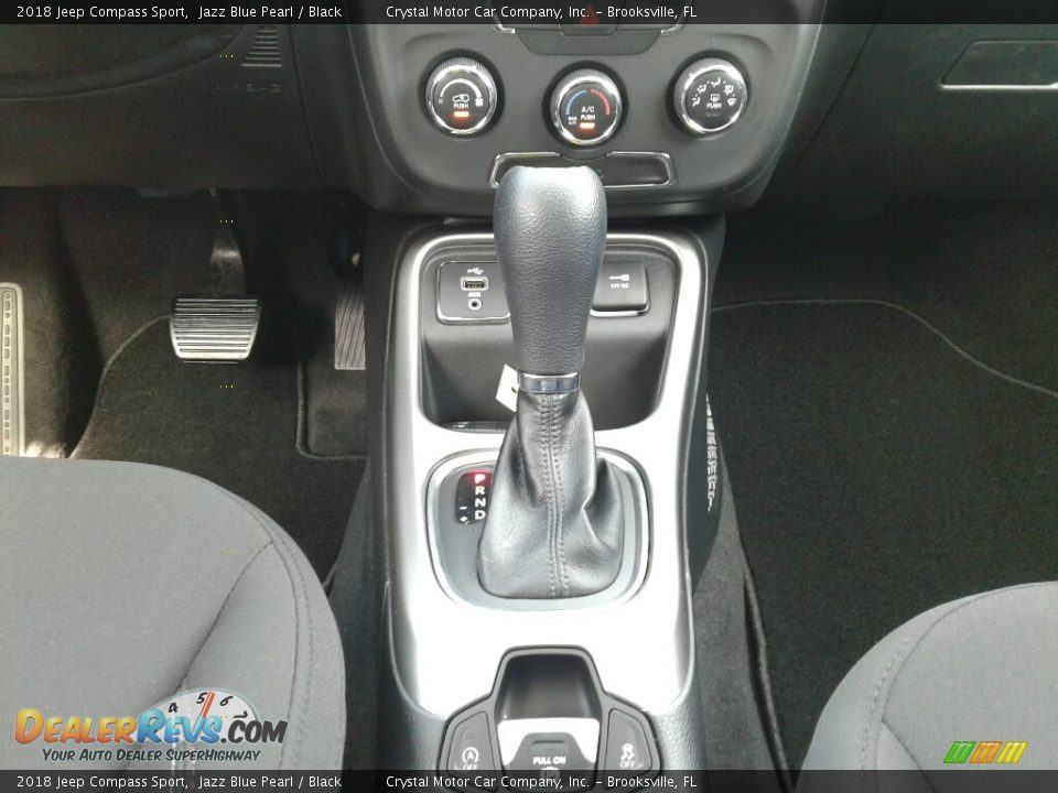 2018 Jeep Compass Sport Jazz Blue Pearl / Black Photo #16