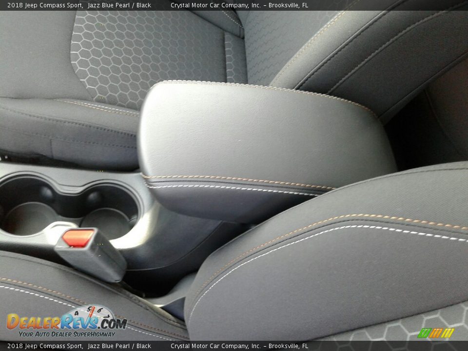 2018 Jeep Compass Sport Jazz Blue Pearl / Black Photo #18