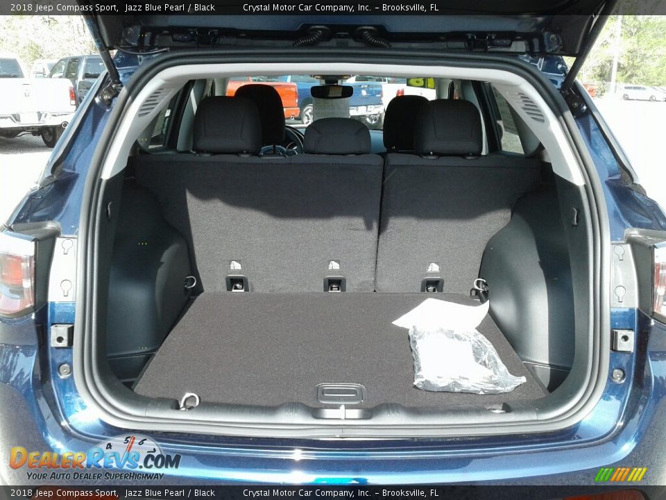 2018 Jeep Compass Sport Jazz Blue Pearl / Black Photo #19