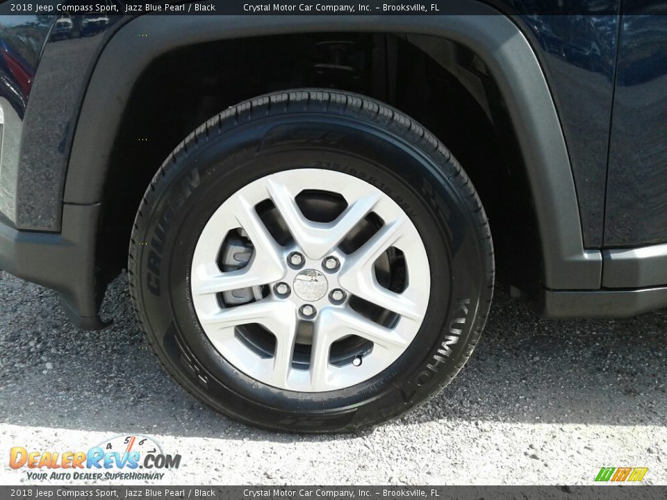 2018 Jeep Compass Sport Jazz Blue Pearl / Black Photo #20