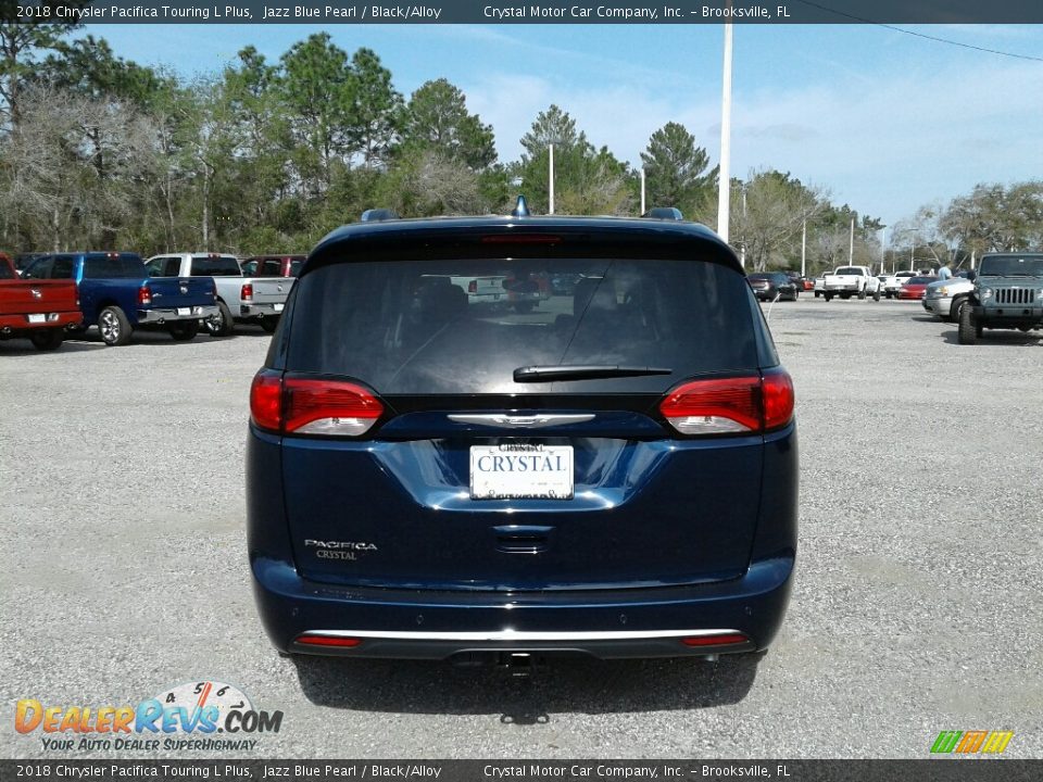 2018 Chrysler Pacifica Touring L Plus Jazz Blue Pearl / Black/Alloy Photo #4