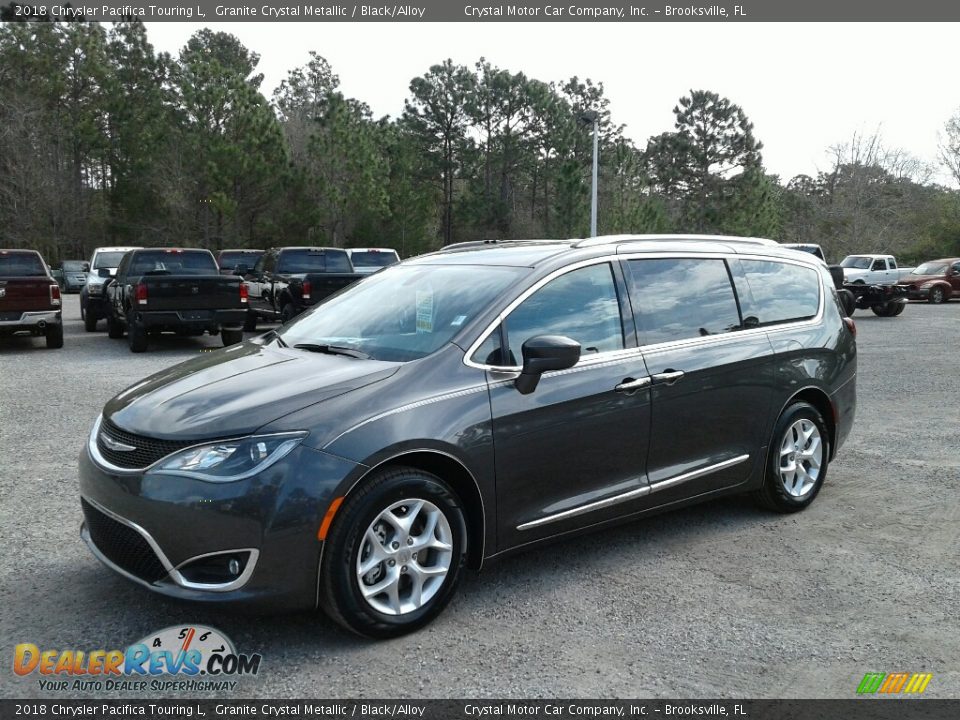 2018 Chrysler Pacifica Touring L Granite Crystal Metallic / Black/Alloy Photo #1