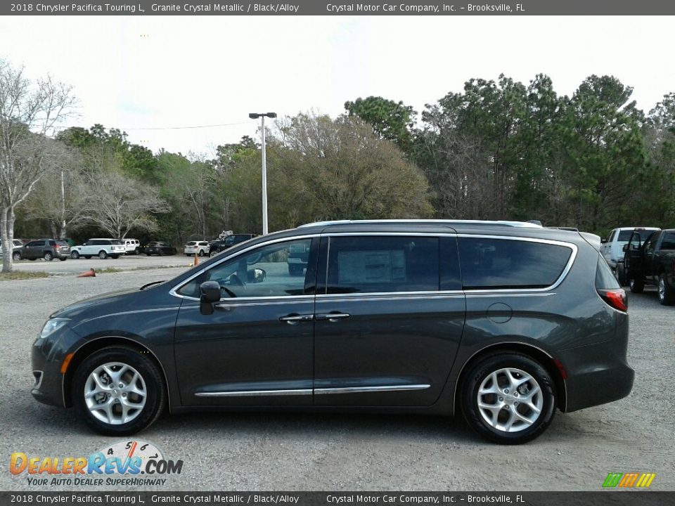 2018 Chrysler Pacifica Touring L Granite Crystal Metallic / Black/Alloy Photo #2