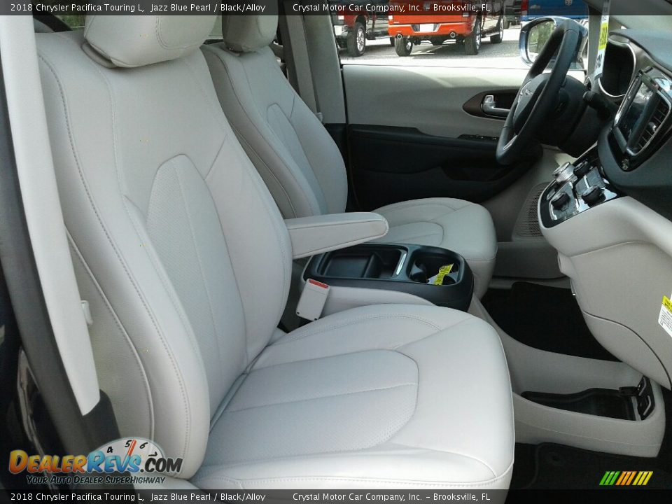 2018 Chrysler Pacifica Touring L Jazz Blue Pearl / Black/Alloy Photo #12