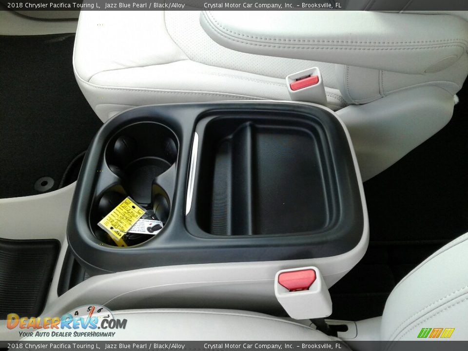 2018 Chrysler Pacifica Touring L Jazz Blue Pearl / Black/Alloy Photo #19