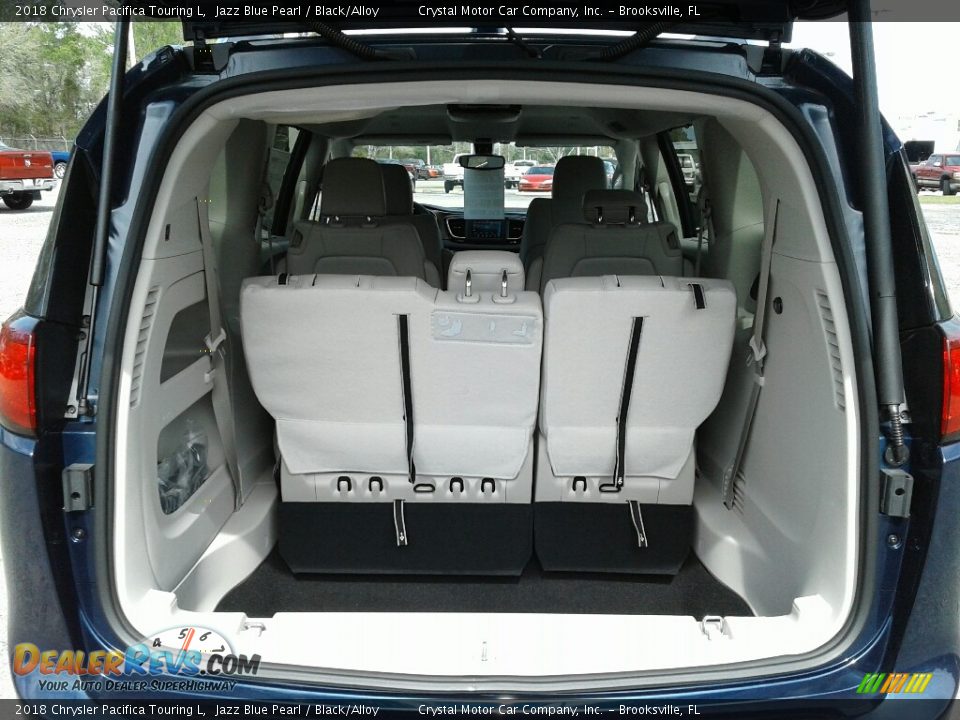 2018 Chrysler Pacifica Touring L Jazz Blue Pearl / Black/Alloy Photo #20
