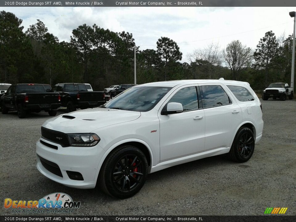 2018 Dodge Durango SRT AWD White Knuckle / Black Photo #1