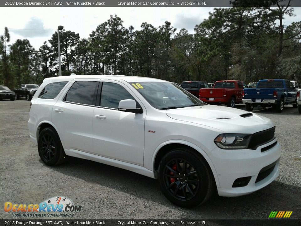 Front 3/4 View of 2018 Dodge Durango SRT AWD Photo #7