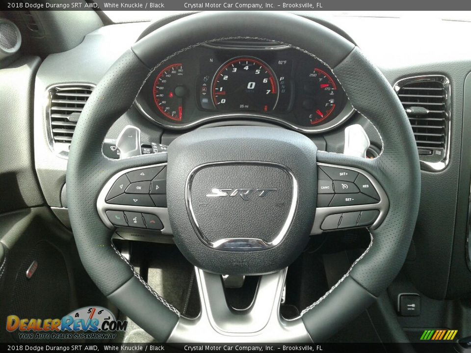 2018 Dodge Durango SRT AWD White Knuckle / Black Photo #14