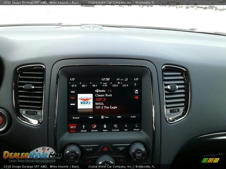 2018 Dodge Durango SRT AWD White Knuckle / Black Photo #15