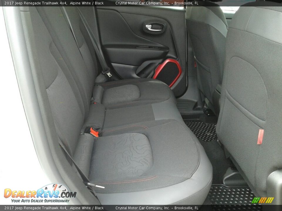 2017 Jeep Renegade Trailhawk 4x4 Alpine White / Black Photo #11