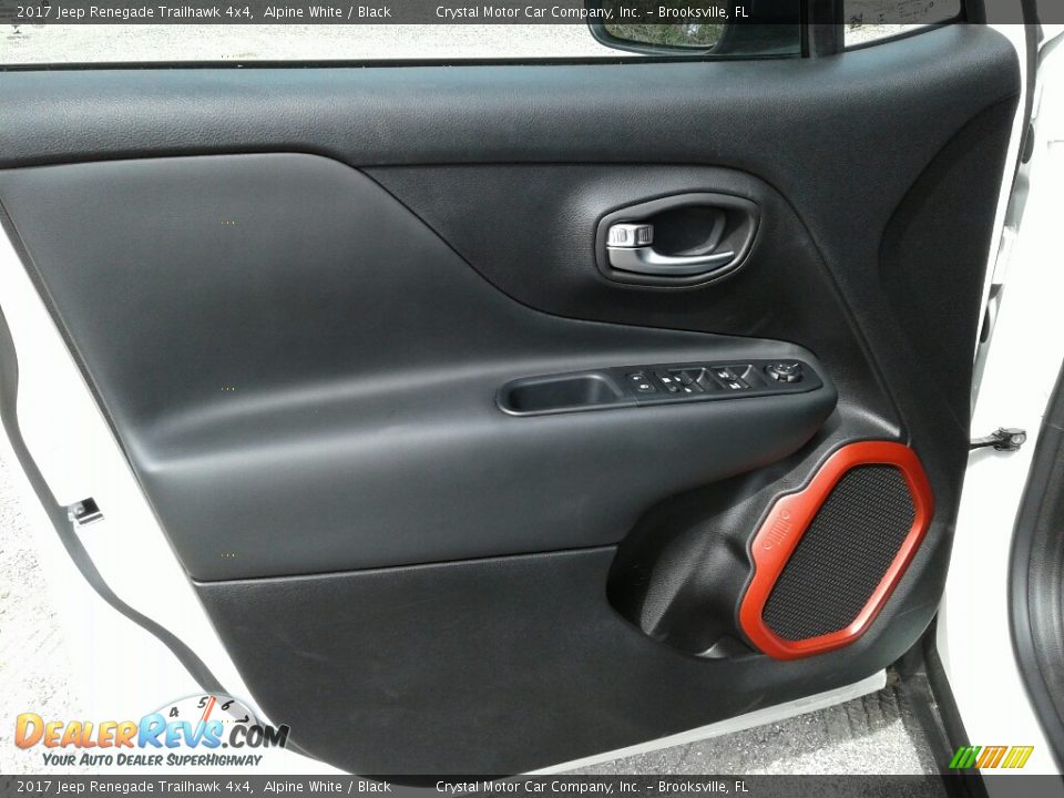 2017 Jeep Renegade Trailhawk 4x4 Alpine White / Black Photo #17