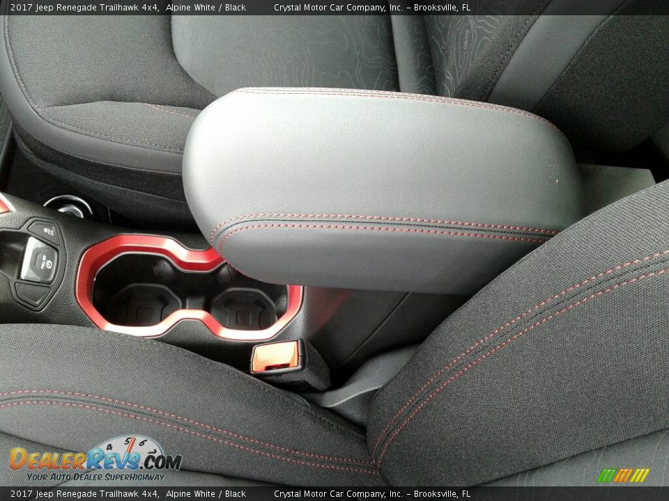 2017 Jeep Renegade Trailhawk 4x4 Alpine White / Black Photo #18