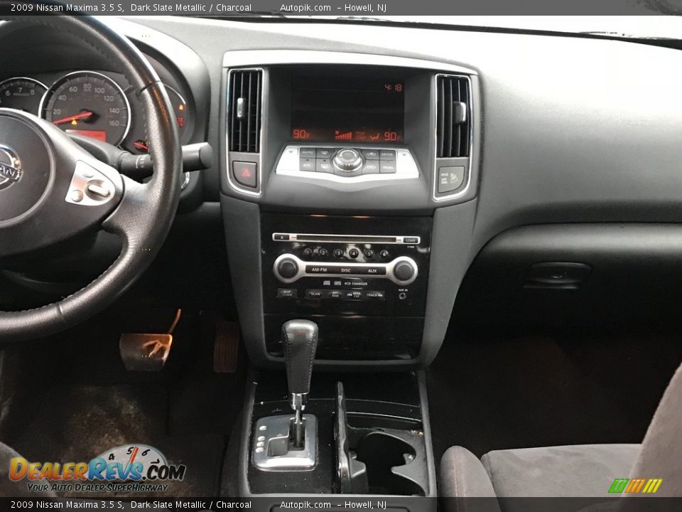 2009 Nissan Maxima 3.5 S Dark Slate Metallic / Charcoal Photo #12