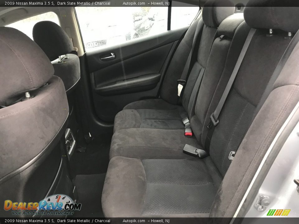 2009 Nissan Maxima 3.5 S Dark Slate Metallic / Charcoal Photo #16