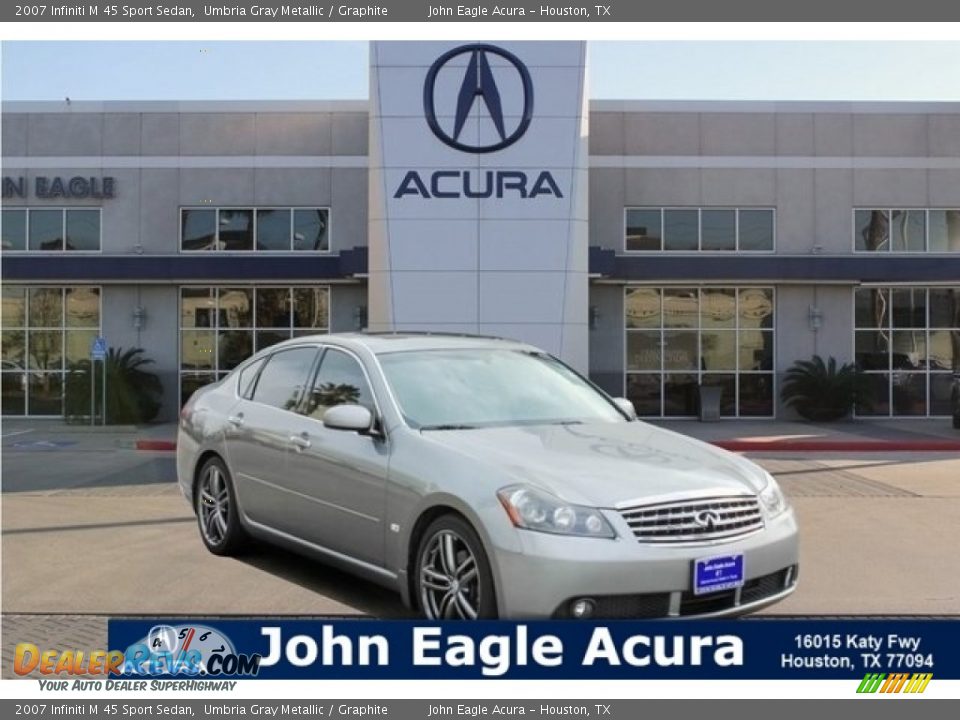 2007 Infiniti M 45 Sport Sedan Umbria Gray Metallic / Graphite Photo #1