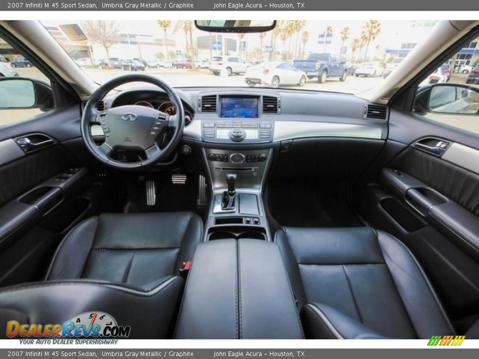 2007 Infiniti M 45 Sport Sedan Umbria Gray Metallic / Graphite Photo #9