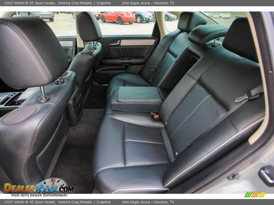 2007 Infiniti M 45 Sport Sedan Umbria Gray Metallic / Graphite Photo #21