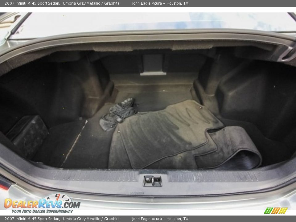 2007 Infiniti M 45 Sport Sedan Umbria Gray Metallic / Graphite Photo #22