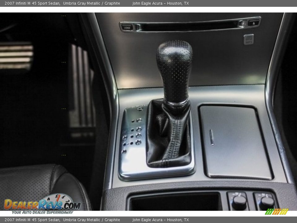 2007 Infiniti M 45 Sport Sedan Umbria Gray Metallic / Graphite Photo #33
