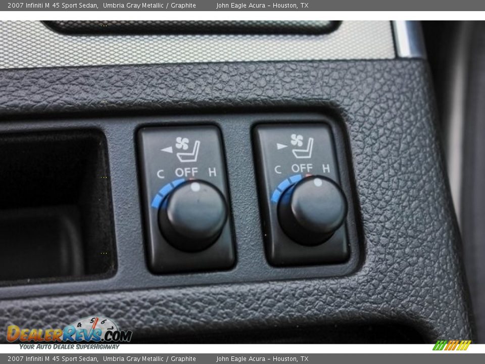 2007 Infiniti M 45 Sport Sedan Umbria Gray Metallic / Graphite Photo #34