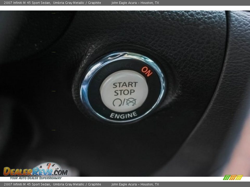 2007 Infiniti M 45 Sport Sedan Umbria Gray Metallic / Graphite Photo #35
