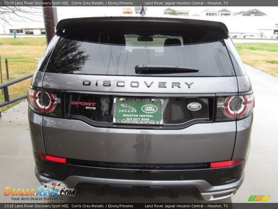 2018 Land Rover Discovery Sport HSE Corris Grey Metallic / Ebony/Pimento Photo #8
