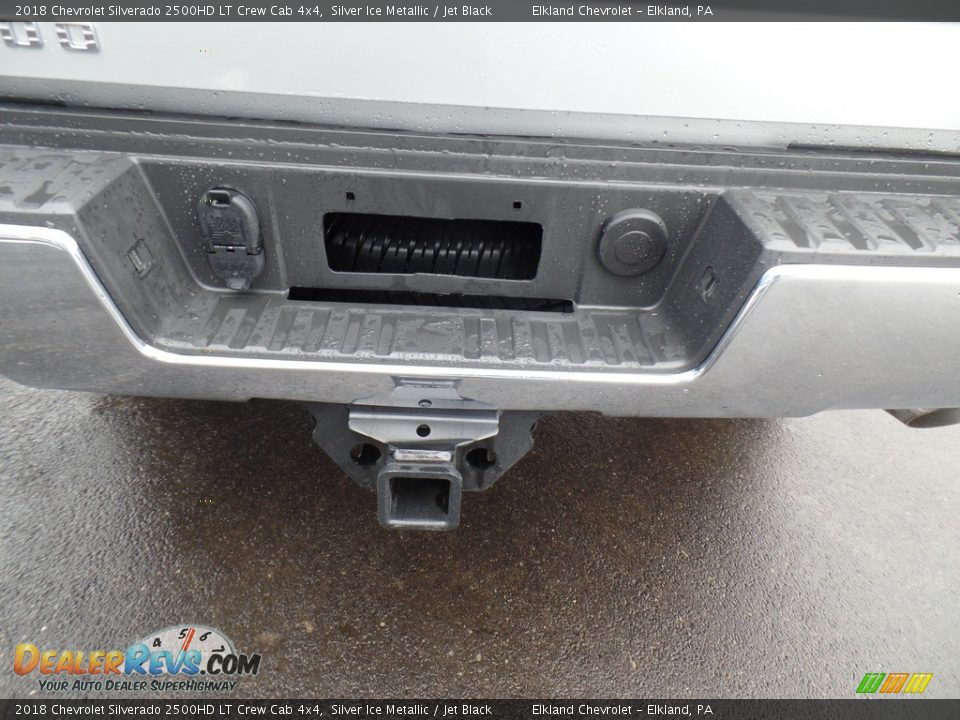 2018 Chevrolet Silverado 2500HD LT Crew Cab 4x4 Silver Ice Metallic / Jet Black Photo #12