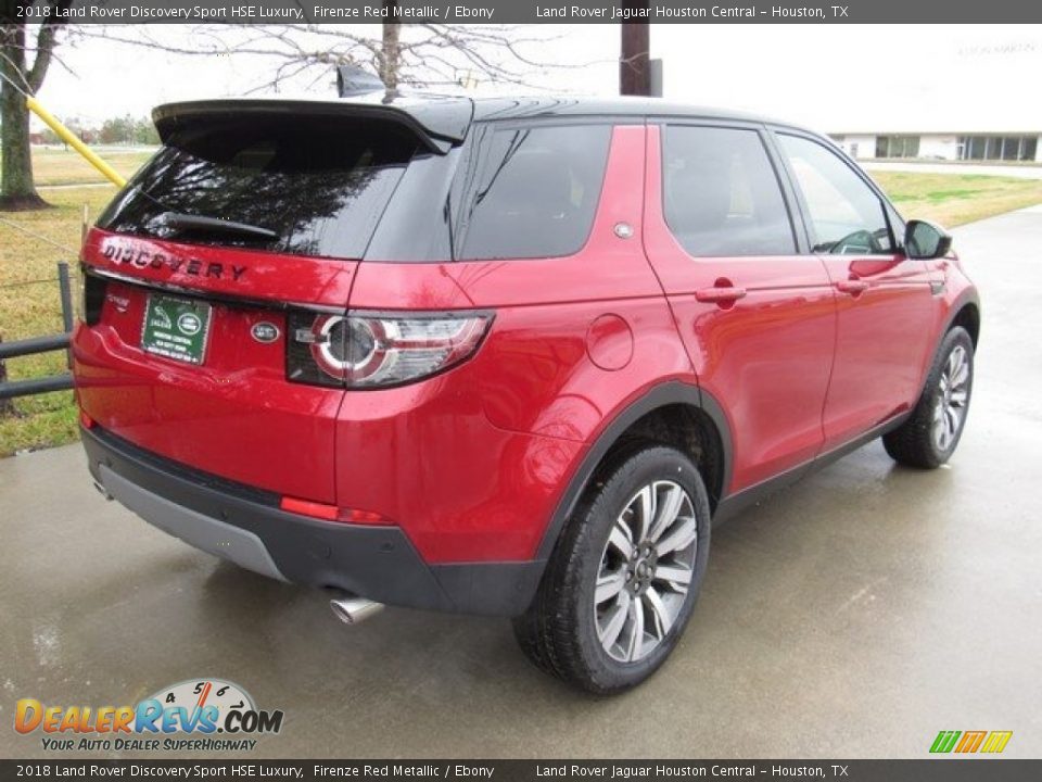 2018 Land Rover Discovery Sport HSE Luxury Firenze Red Metallic / Ebony Photo #7