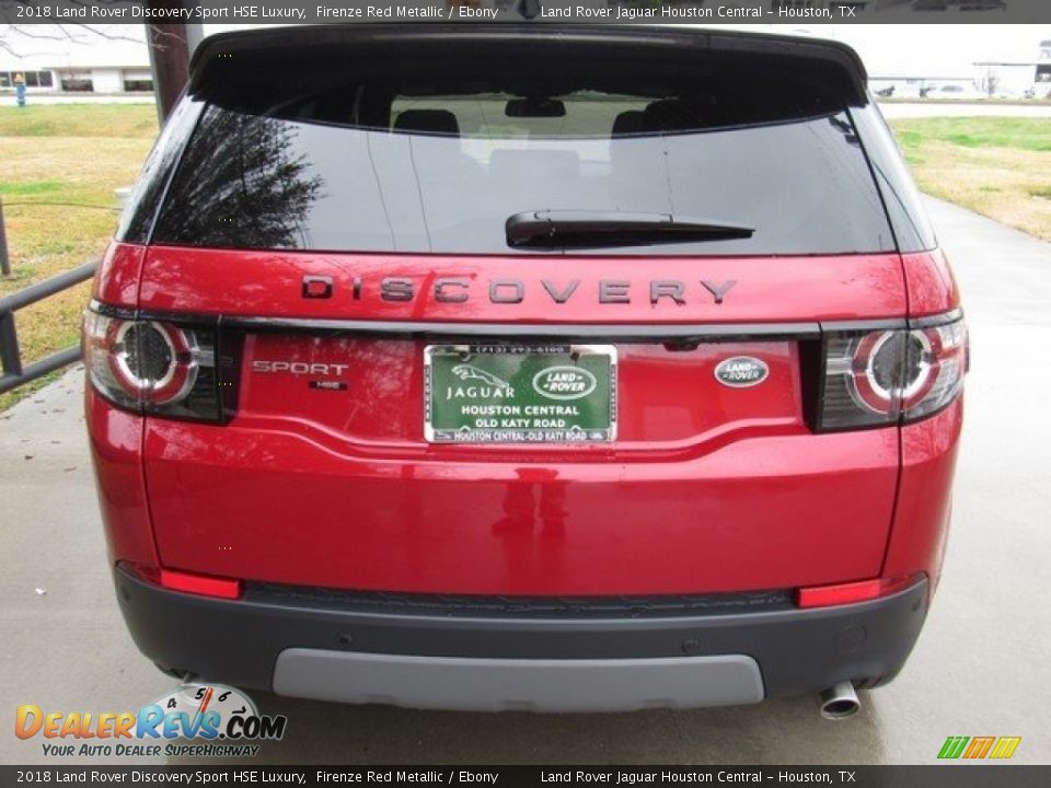 2018 Land Rover Discovery Sport HSE Luxury Firenze Red Metallic / Ebony Photo #8