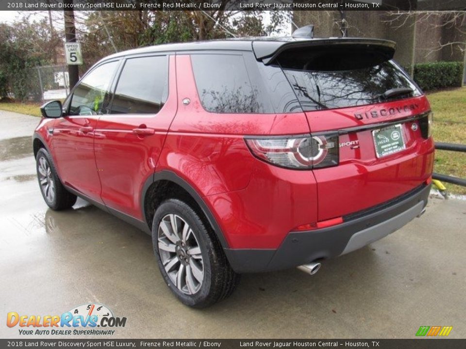 2018 Land Rover Discovery Sport HSE Luxury Firenze Red Metallic / Ebony Photo #12