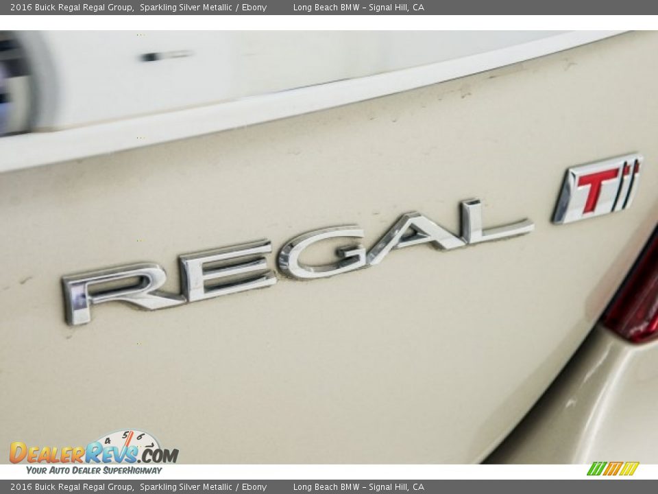 2016 Buick Regal Regal Group Sparkling Silver Metallic / Ebony Photo #29