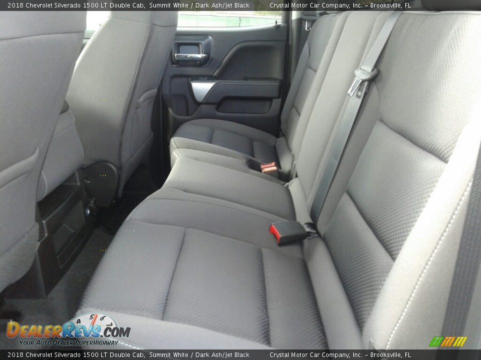 2018 Chevrolet Silverado 1500 LT Double Cab Summit White / Dark Ash/Jet Black Photo #10