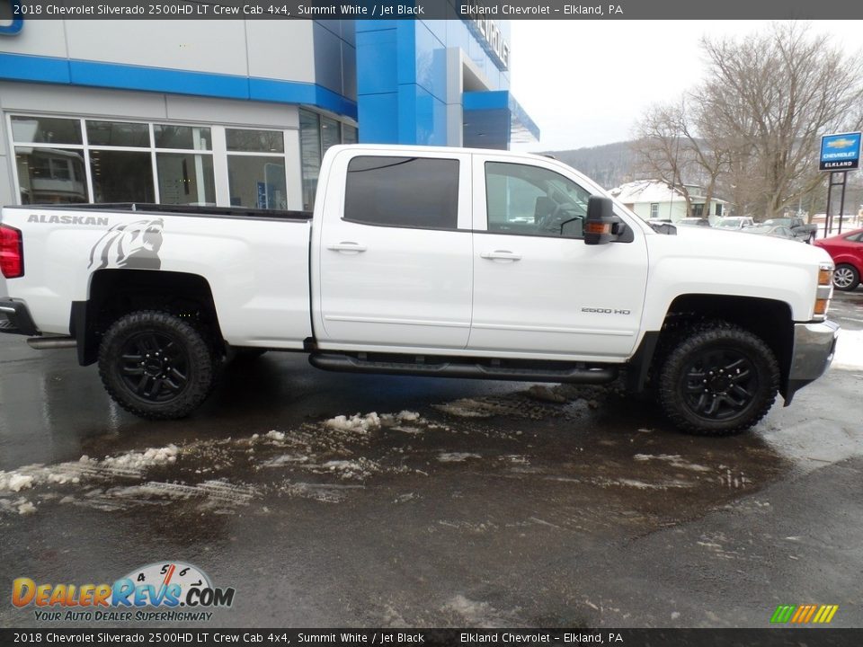 2018 Chevrolet Silverado 2500HD LT Crew Cab 4x4 Summit White / Jet Black Photo #1