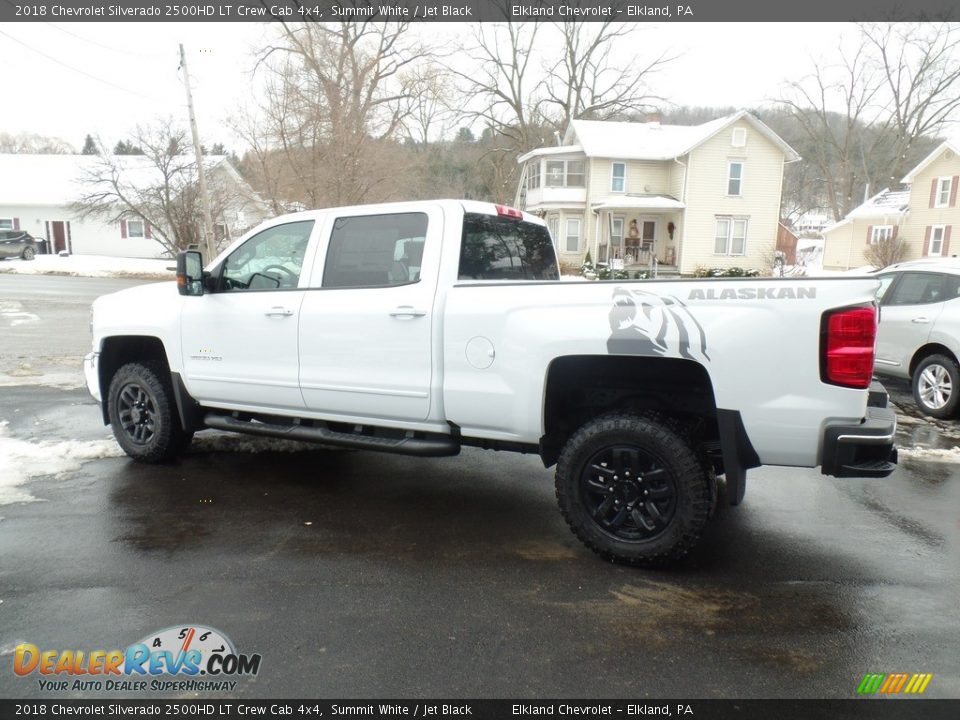 2018 Chevrolet Silverado 2500HD LT Crew Cab 4x4 Summit White / Jet Black Photo #6